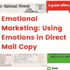 Emotional Marketing: Using Emotions in Direct Mail Copy